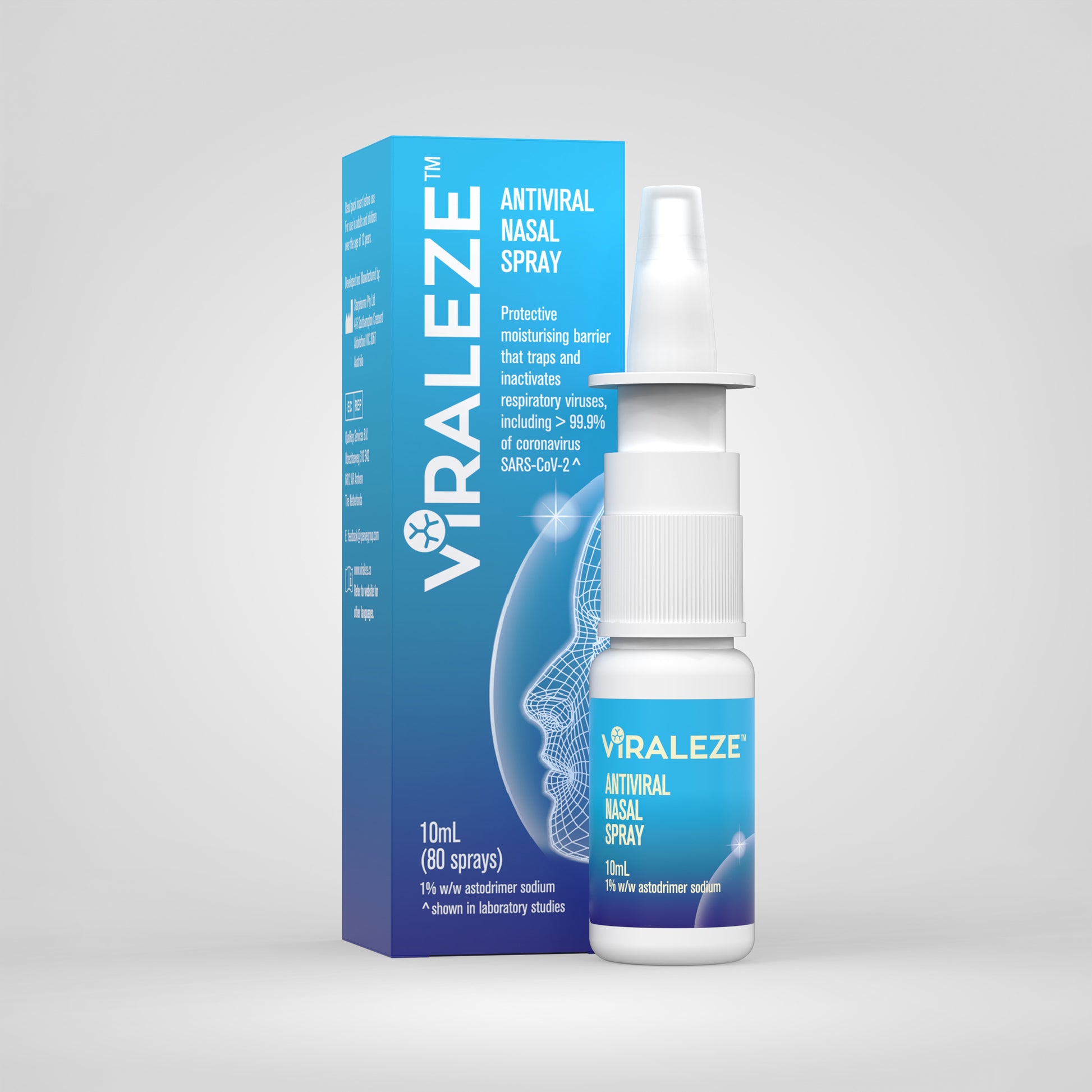 VIRALEZE Antiviral Nasal Spray 10ml - Starpharma Pty Ltd